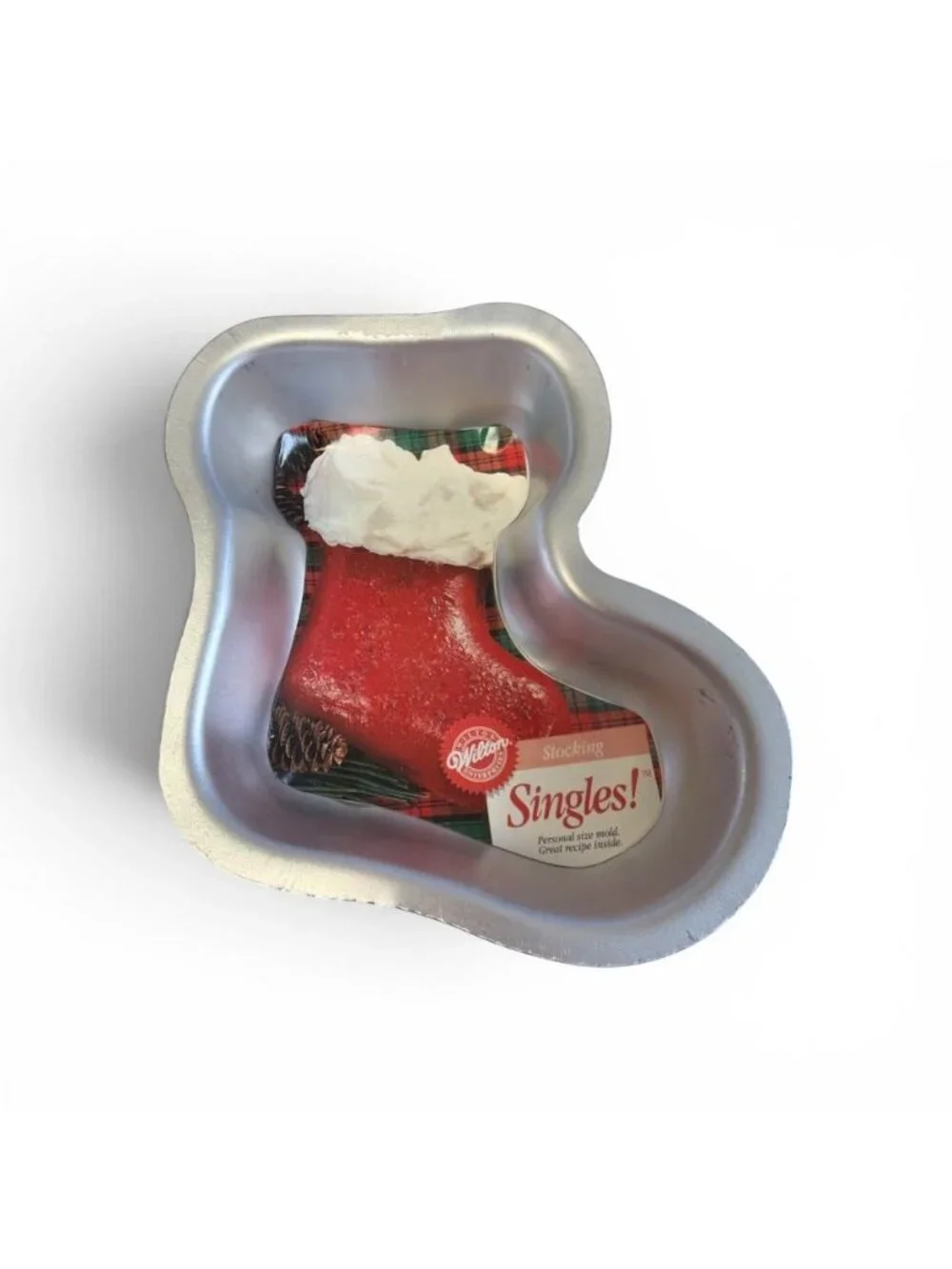 Wilton Stocking Singles Aluminum Cake Pan - Stocking
